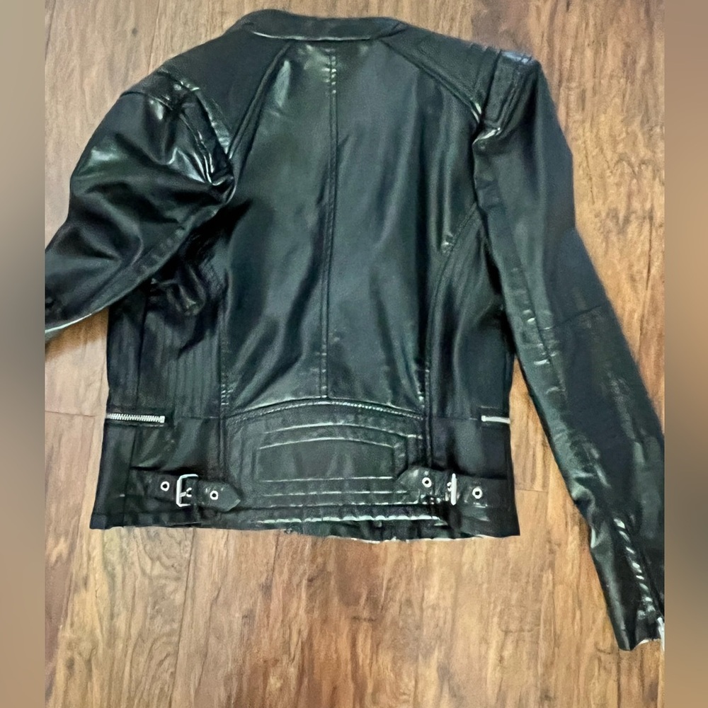 Faux leather jacket - Picture 4 of 4